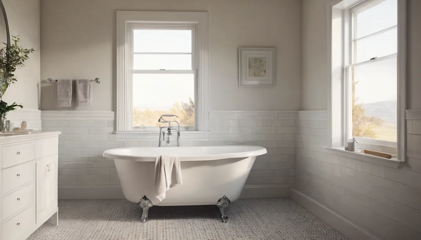 A bright, accessible bathroom with a walk-in tub in a Quogue home